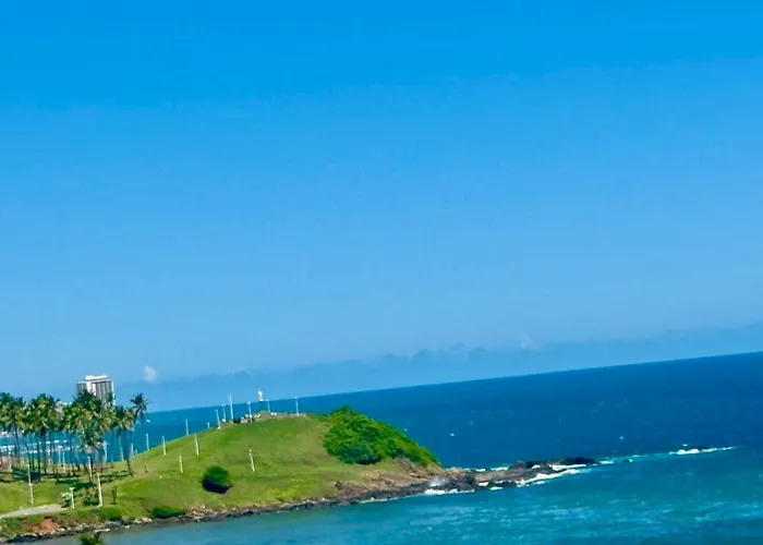Pe Na Areia 3 Quartos Frente Mar Na Barra-Circuito Carnaval