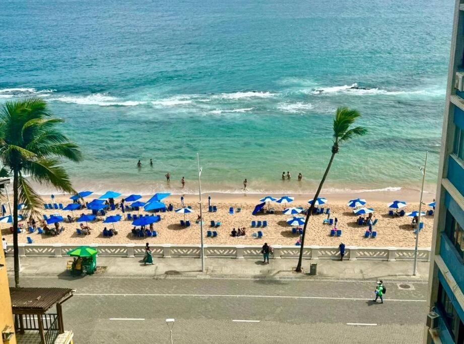 Apartment Pe Na Areia 3 Quartos Frente Mar Na Barra-circuito Carnaval Salvador